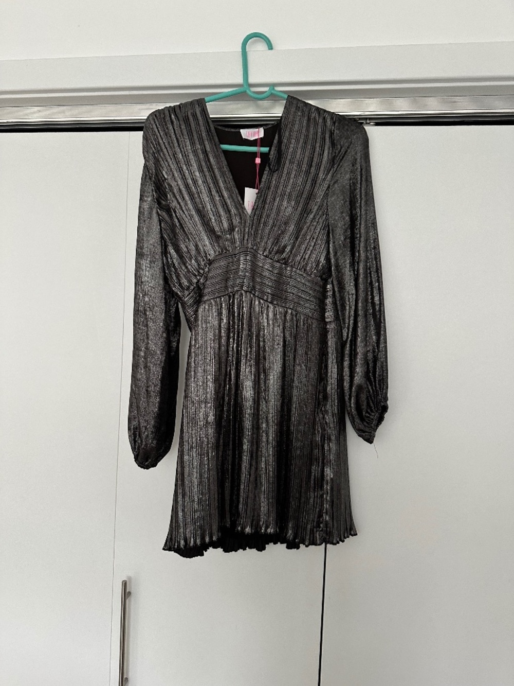 Dress: Metallic for the occasion